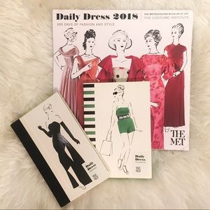 MET Daily Dress Journal, Notebook & Calendar Set